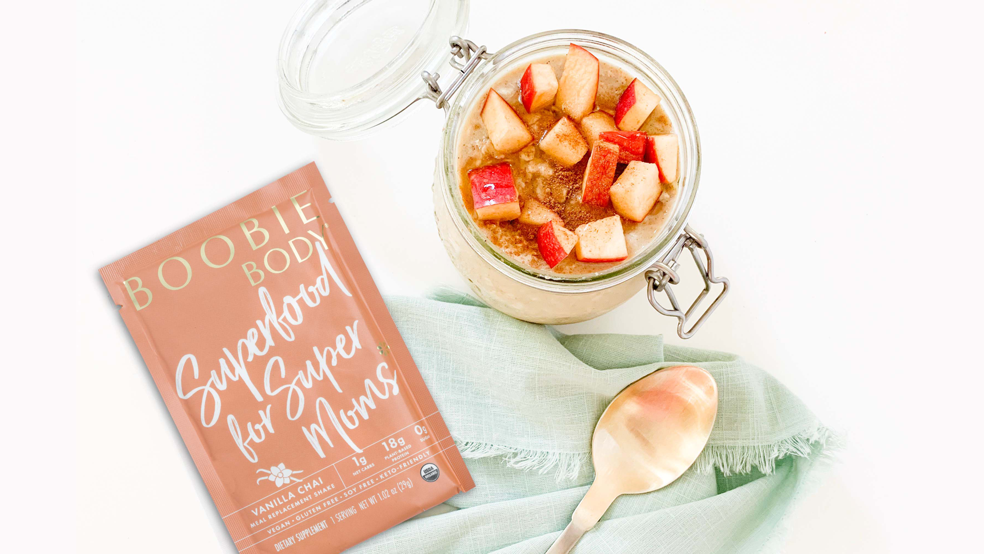 Apple Pie Overnight Oats