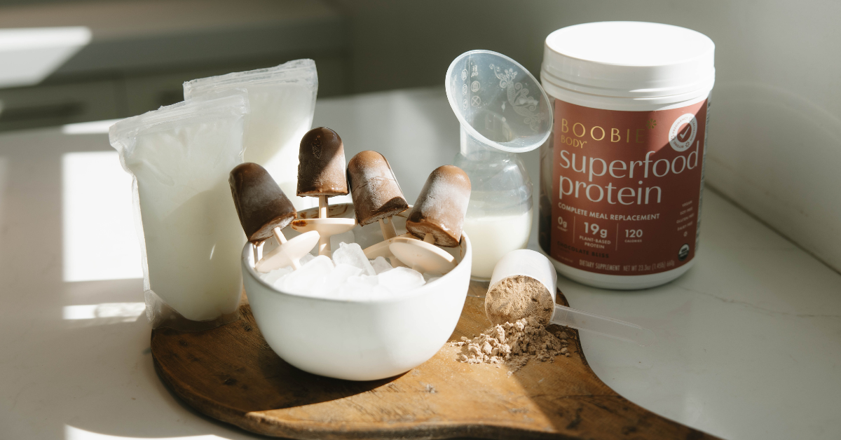 Breastmilk Immunity Fudge Pops