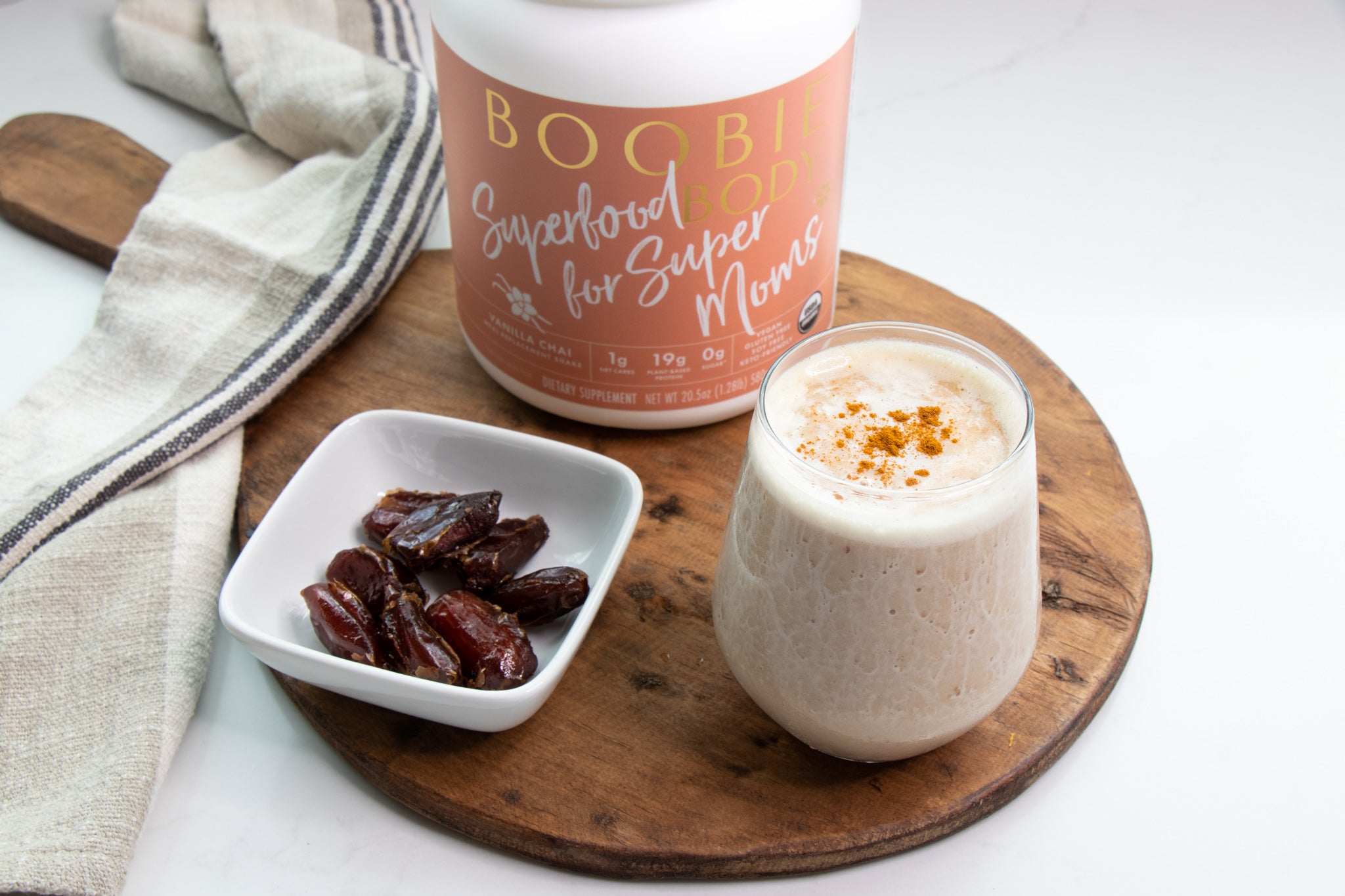 Vanilla Chai Date Shake Recipe 