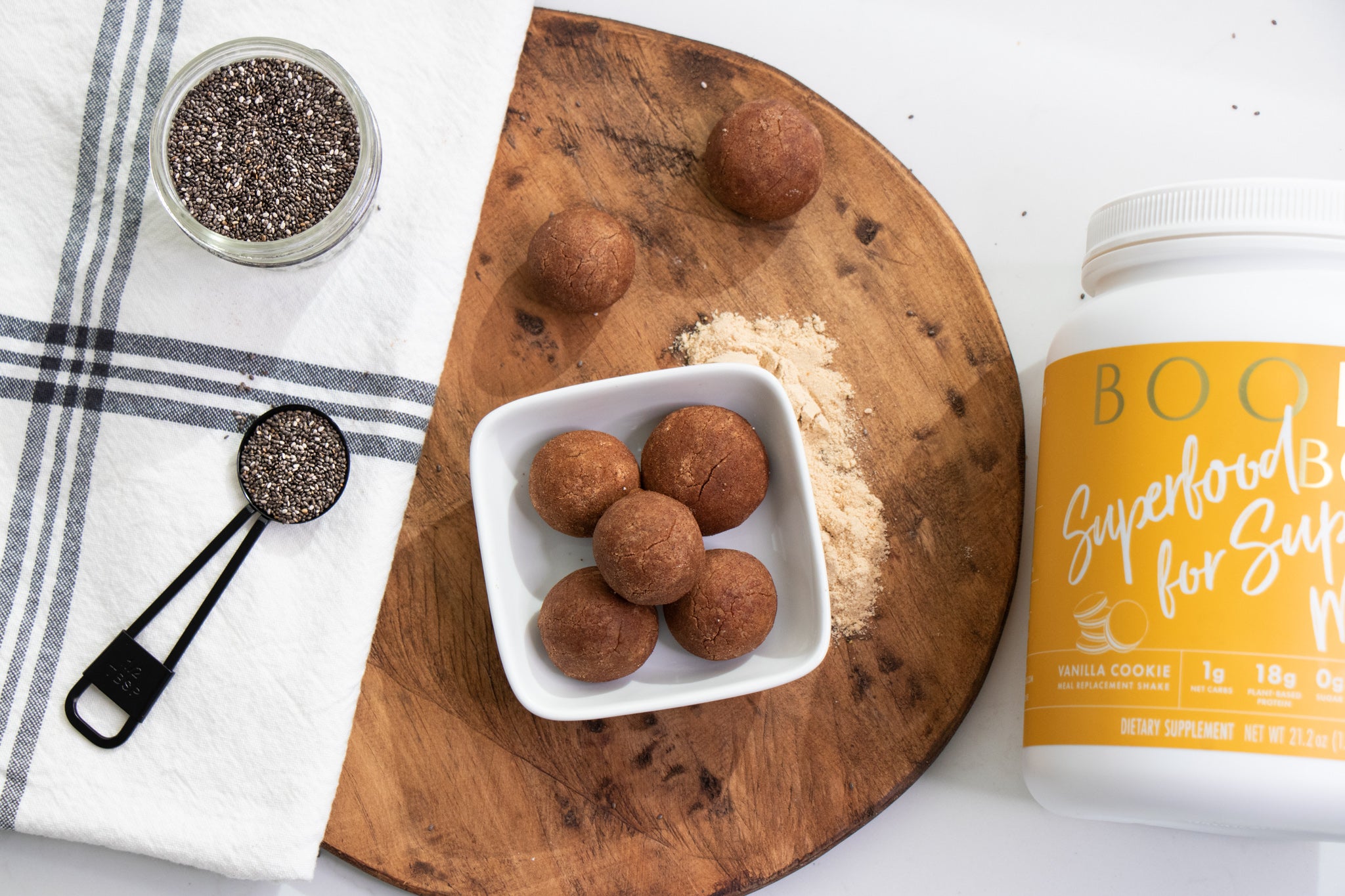 Gingerbread Protein Balls