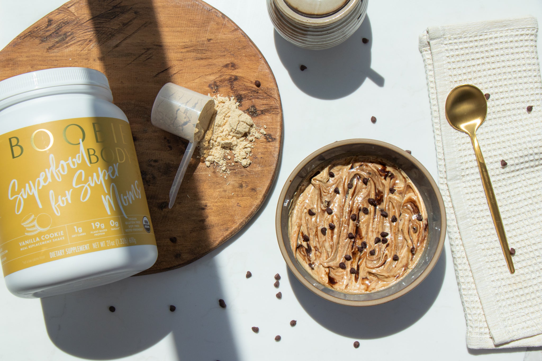 Snickers Protein Ice Cream Bowl