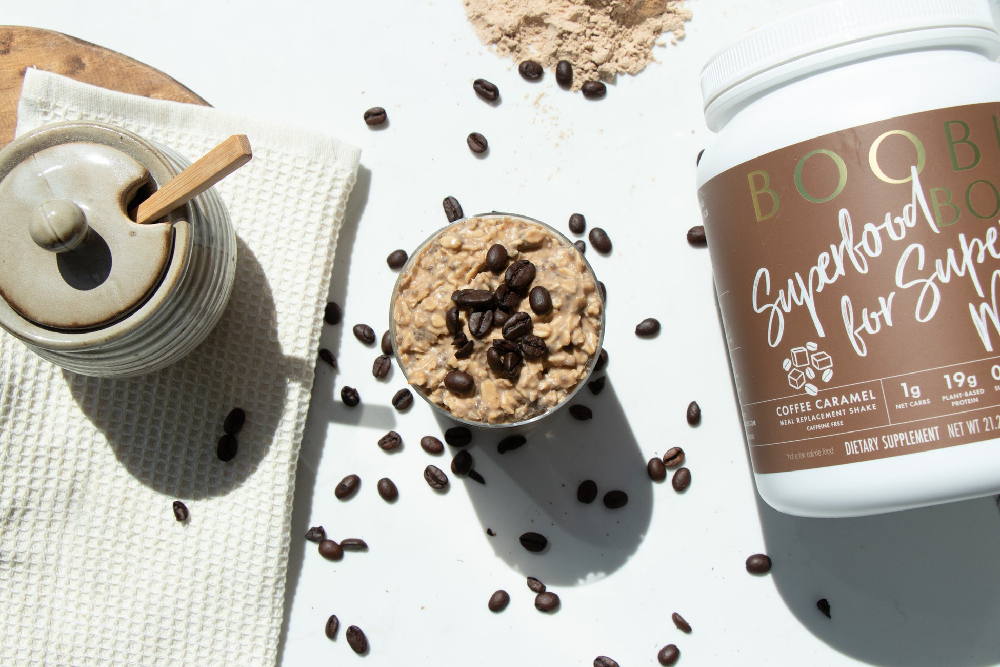 Brown Sugar Espresso Overnight Oats Boobie*