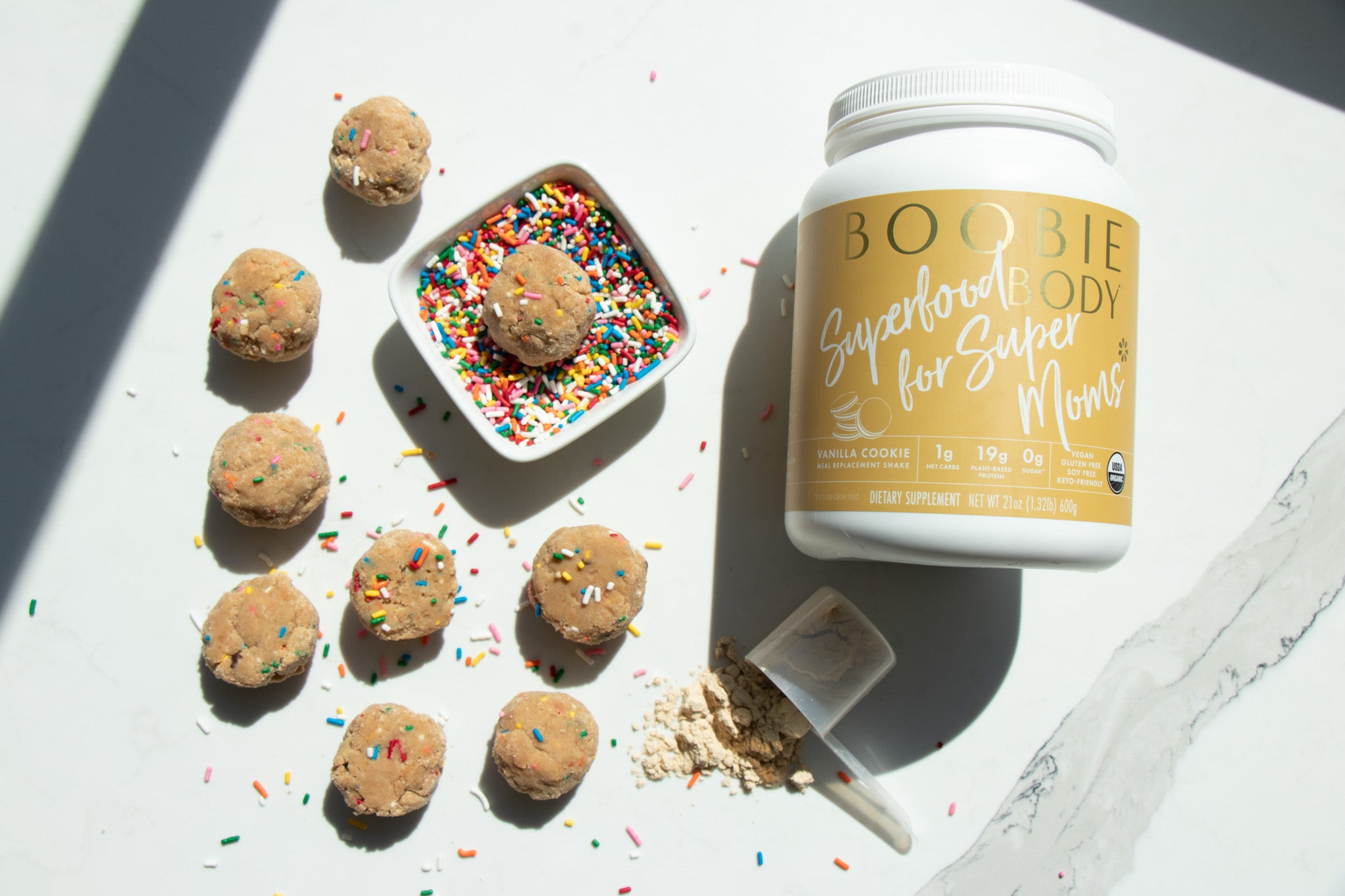 Funfetti Protein Balls
