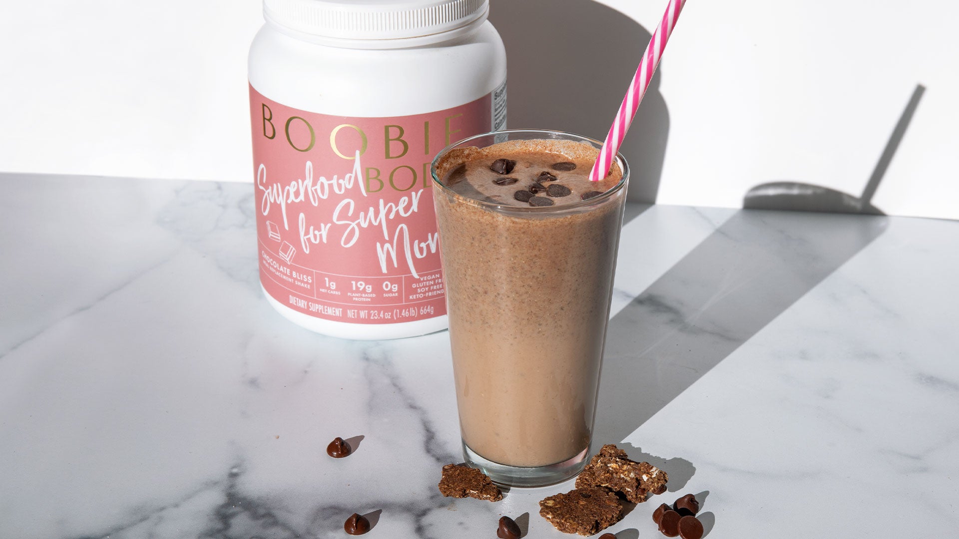 Chocolatey Protein Pudding Shake