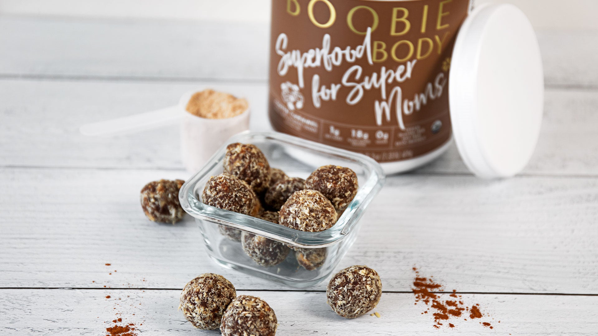No Bake Coffee Caramel Protein Bites