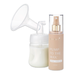 Boobie* Pump to the Max Pumping and Intimate Spray with breast feeding flange