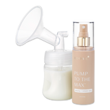 Boobie* Pump to the Max Pumping and Intimate Spray with breast feeding flange