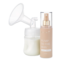 Boobie* Pump to the Max Pumping and Intimate Spray with breast feeding flange