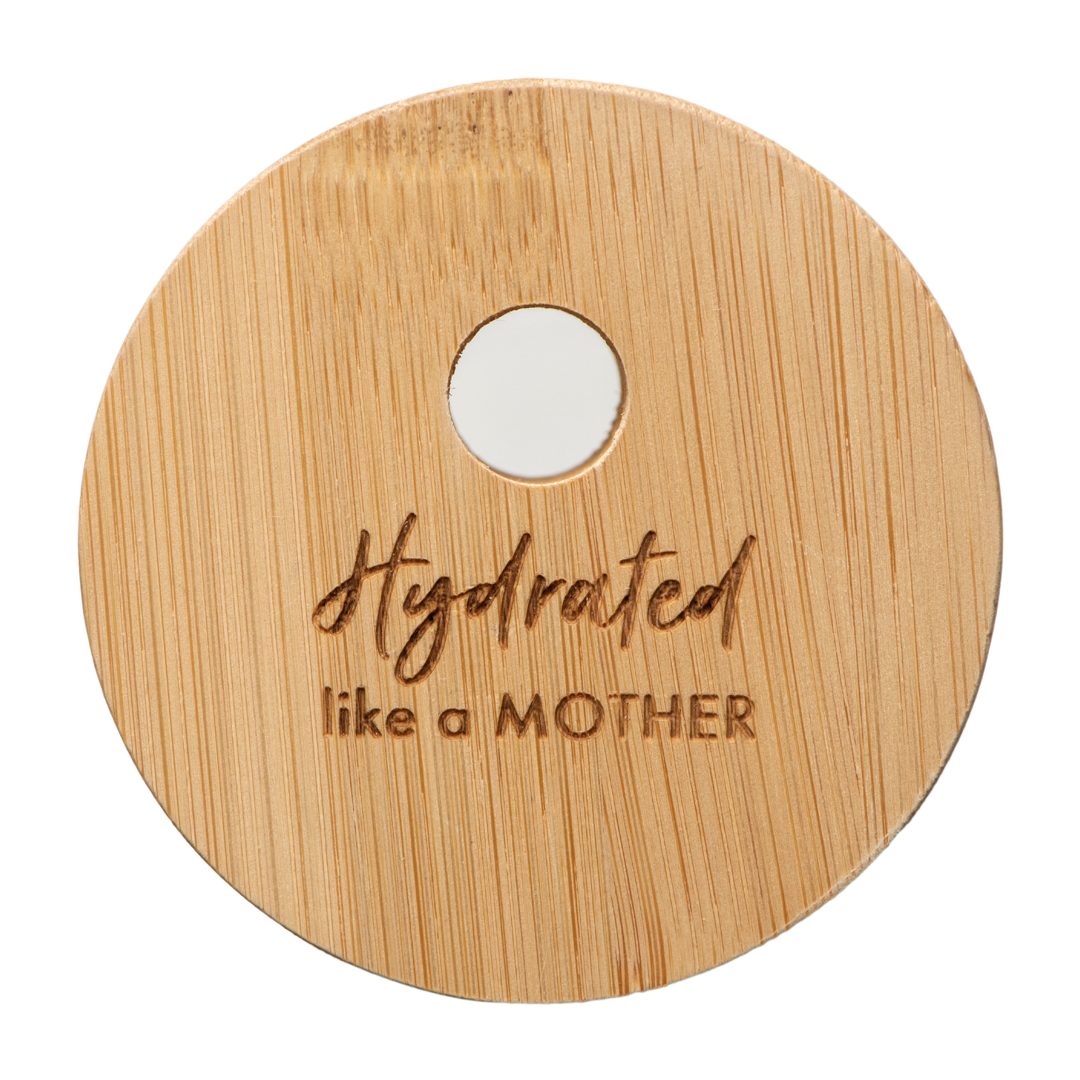 Glass Tumbler With Straw