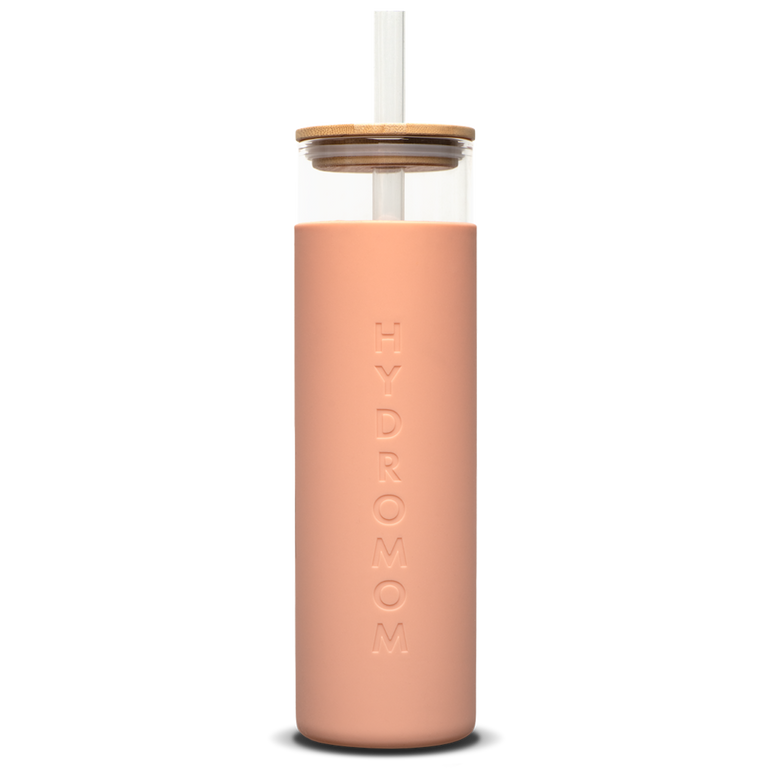 Glass Tumbler With Straw